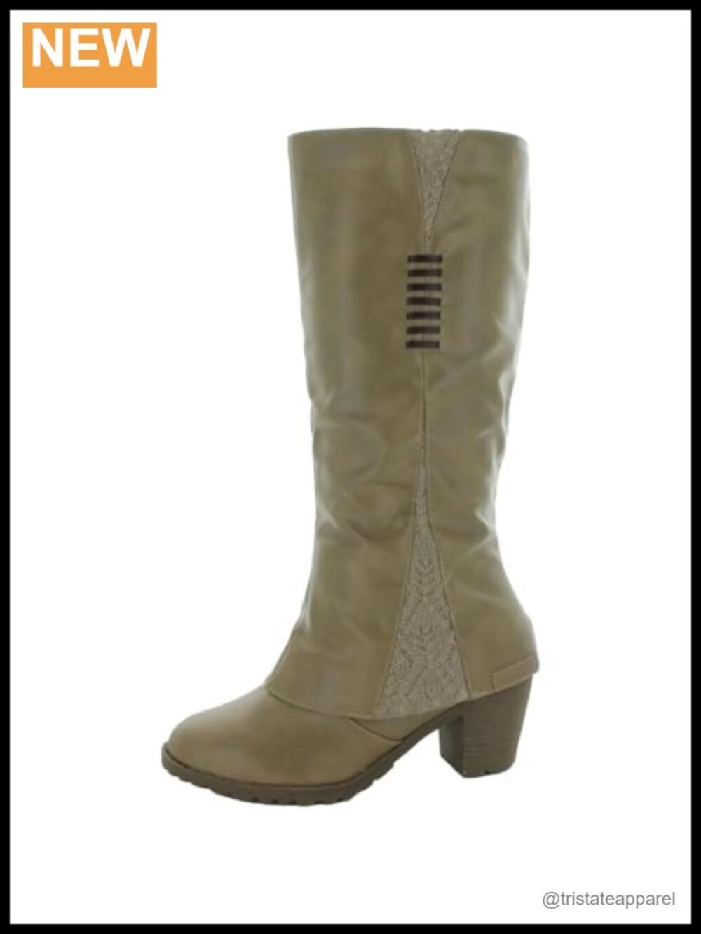 Lacy Lottie Women's Calf-High Fashion Boots with Memory Foam
